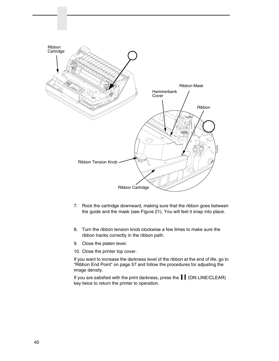 Chapter 3, Caution | Printronix P7000 H-Series Cartridge Ribbon Printer User Manual | Page 40 / 220