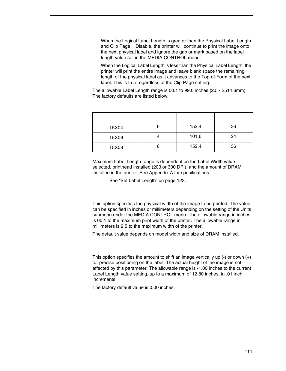 Printronix SL_T5R Energy Star User Manual | Page 111 / 412