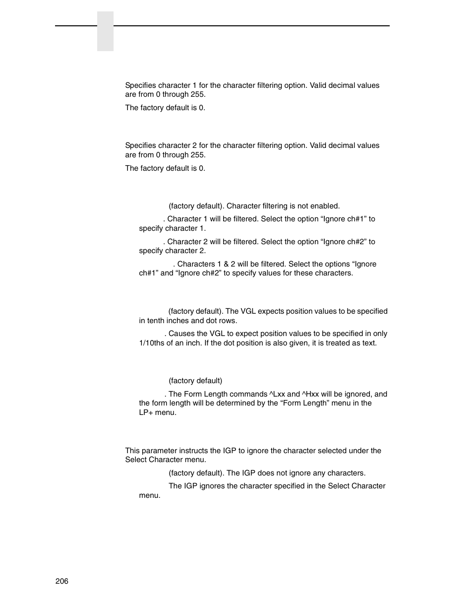 Printronix SL_T5R Energy Star User Manual | Page 206 / 412