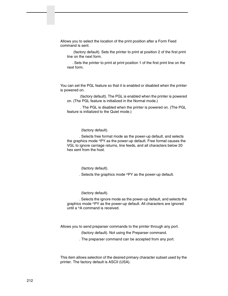 Printronix SL_T5R Energy Star User Manual | Page 212 / 412