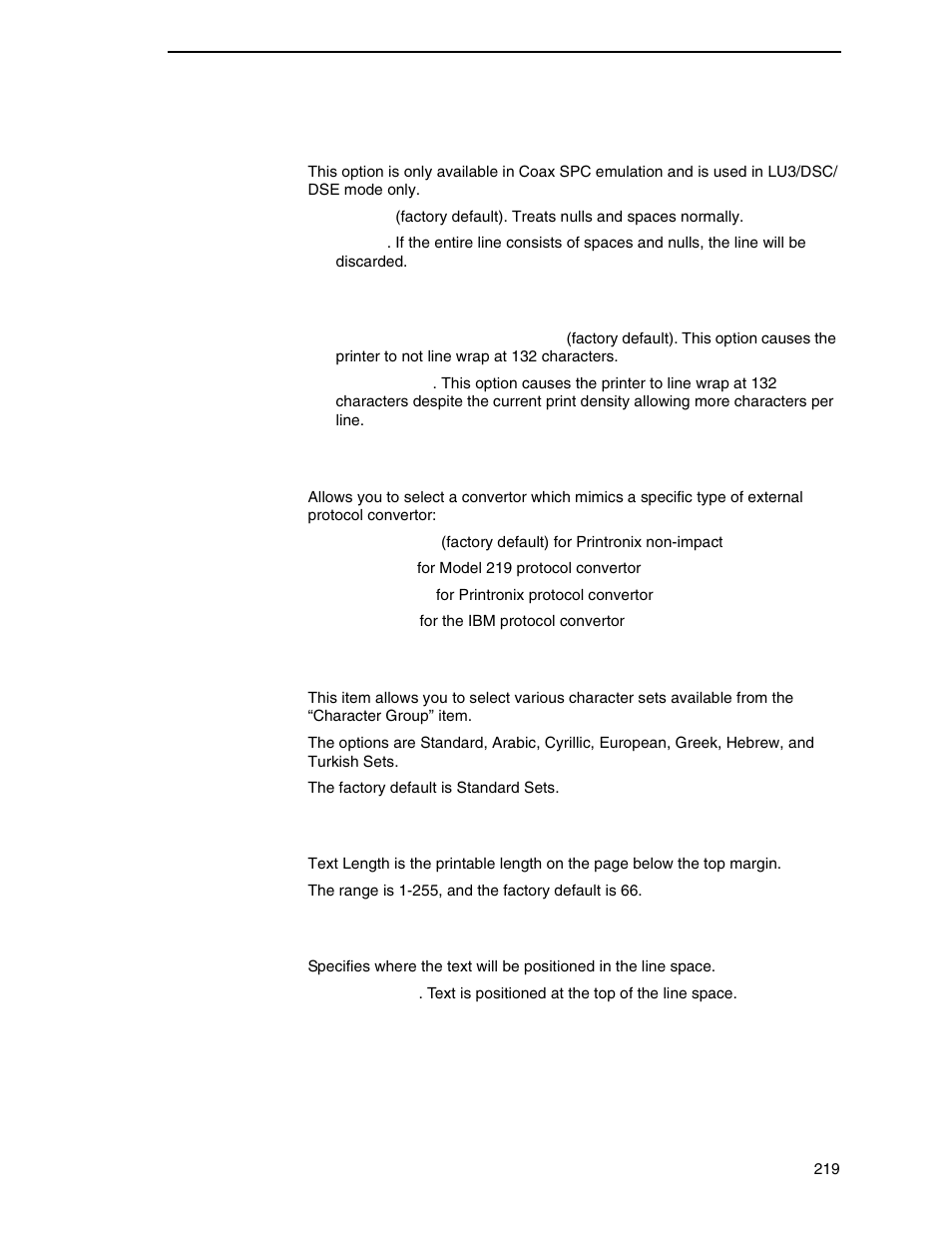 Printronix SL_T5R Energy Star User Manual | Page 219 / 412