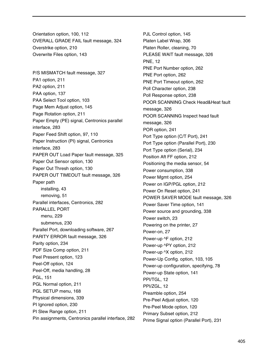 Printronix SL_T5R Energy Star User Manual | Page 405 / 412