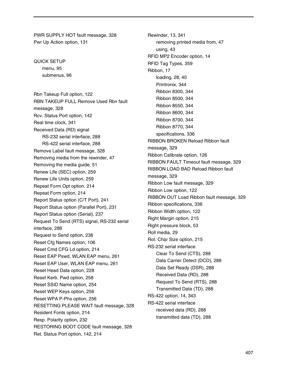 Printronix SL_T5R Energy Star User Manual | Page 407 / 412