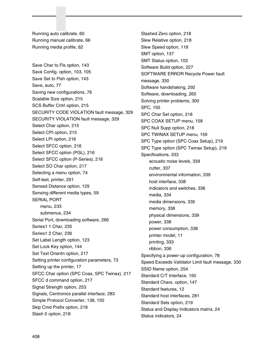 Printronix SL_T5R Energy Star User Manual | Page 408 / 412