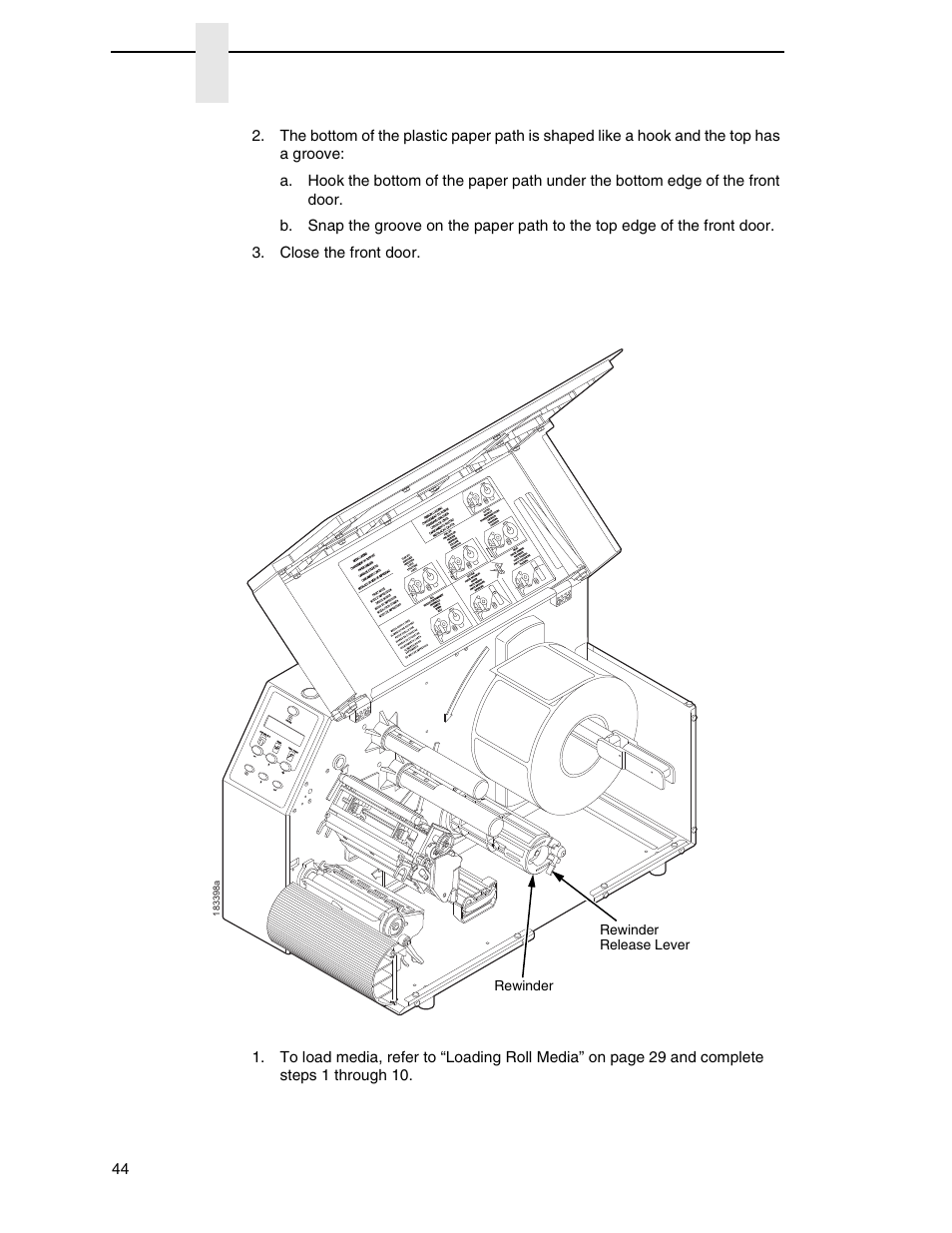 Loading media | Printronix SL_T5R Energy Star User Manual | Page 44 / 412