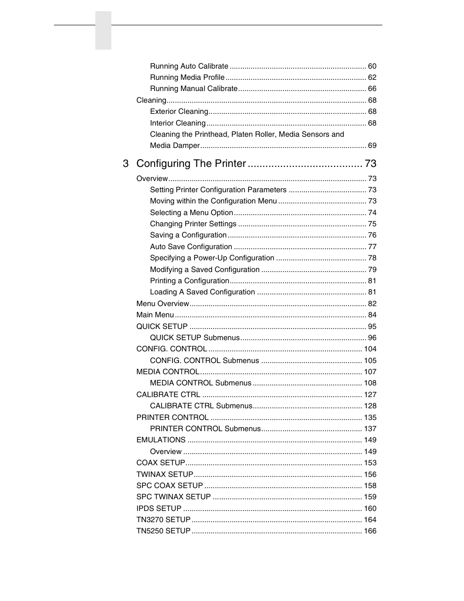 3 configuring the printer | Printronix SL_T5R Energy Star User Manual | Page 6 / 412