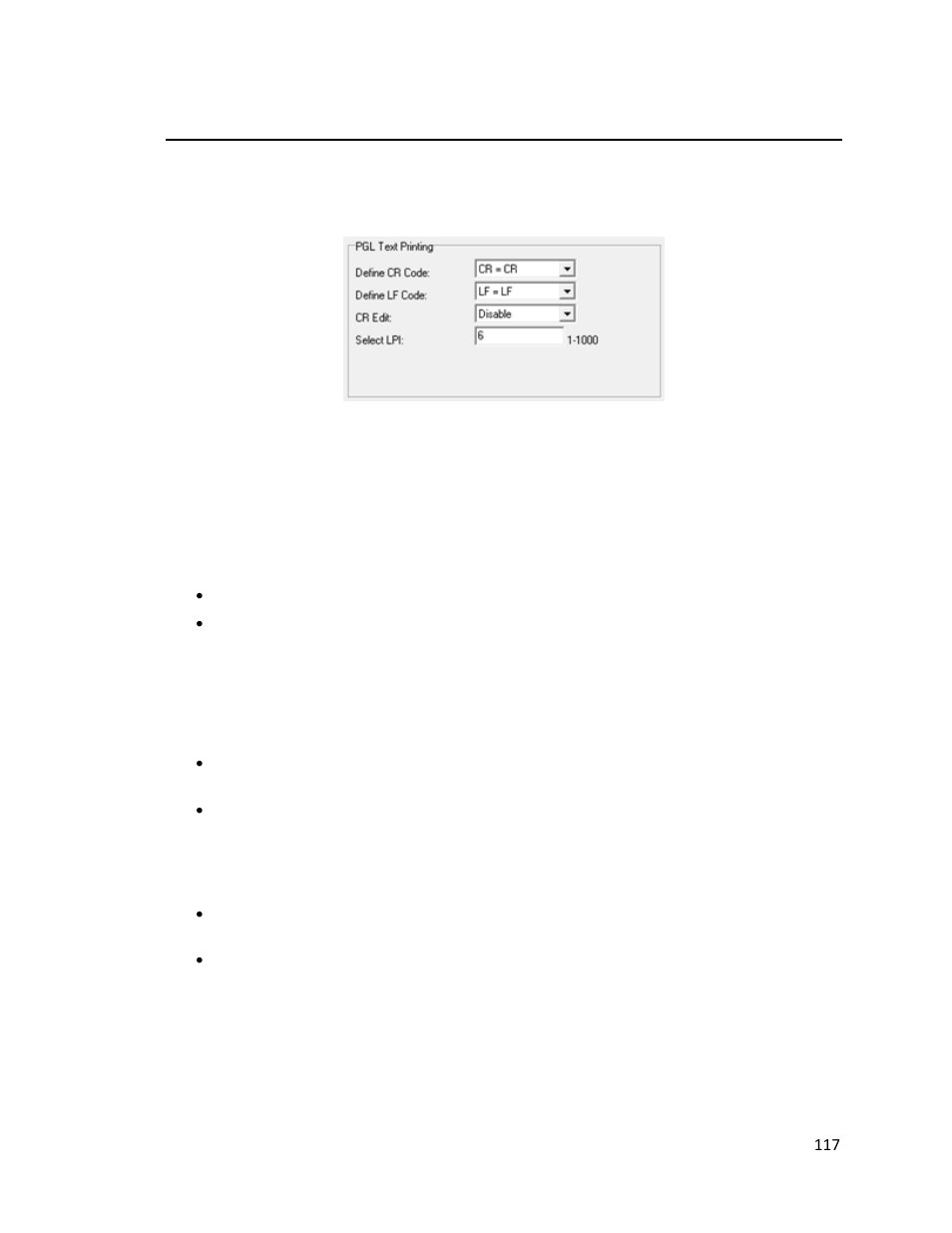 Pgl text printing | Printronix T2N User Manual | Page 117 / 150