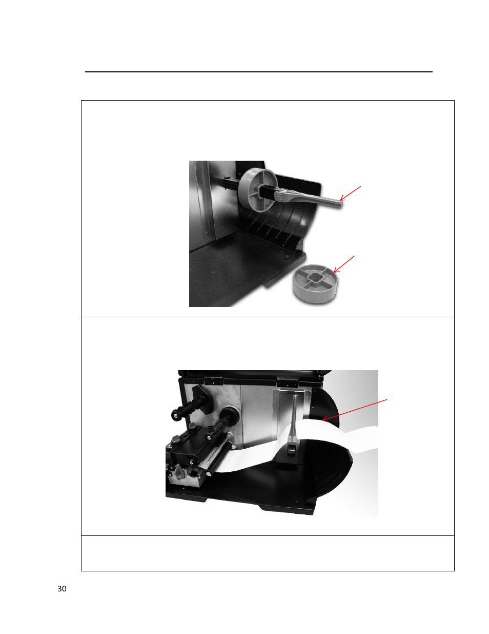 Loading fanfold media | Printronix T2N User Manual | Page 30 / 150