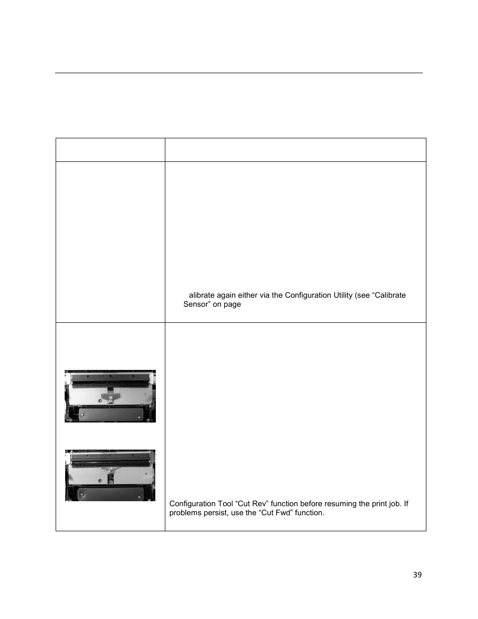 Fault recovery | Printronix T2N User Manual | Page 39 / 150