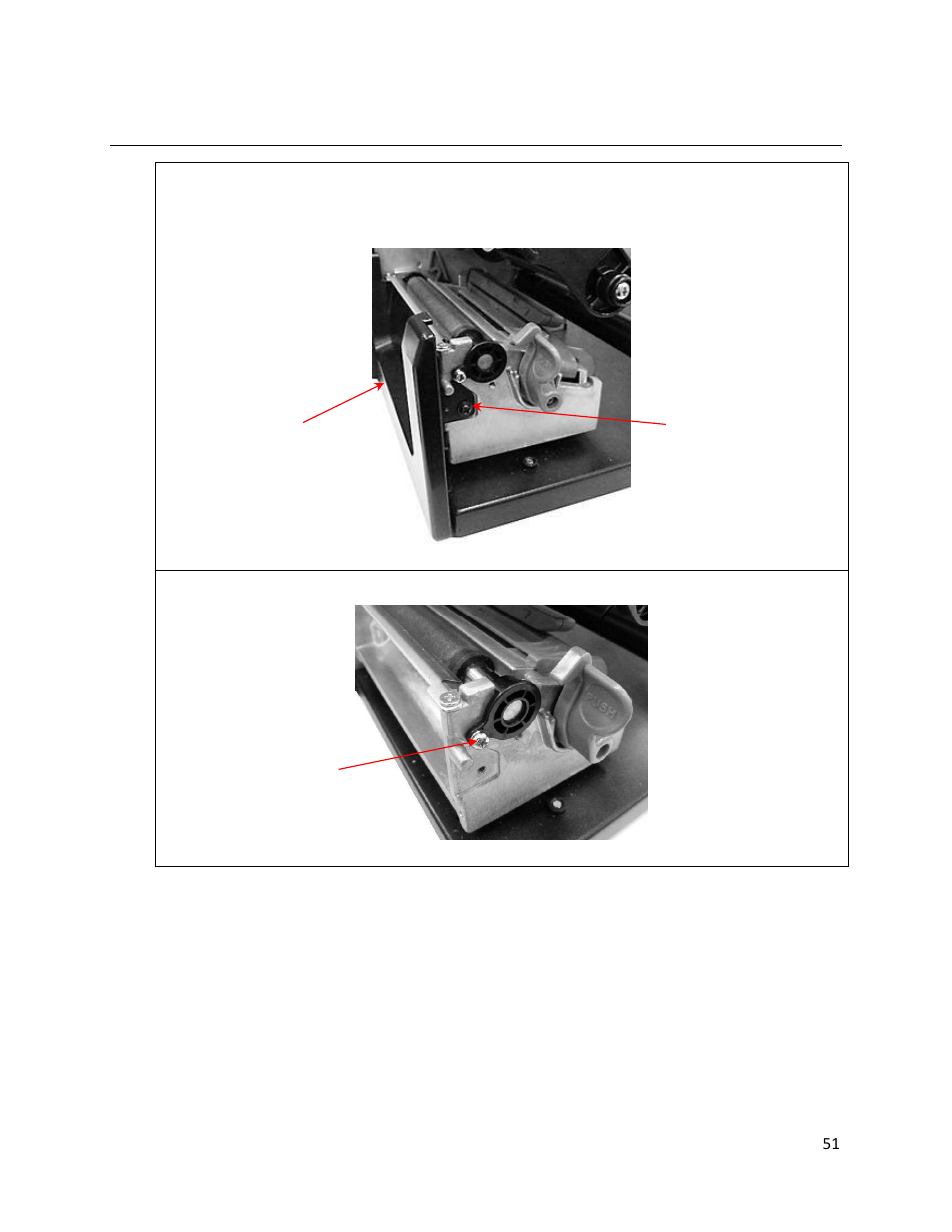 Replacing the platen roller assembly | Printronix T2N User Manual | Page 51 / 150