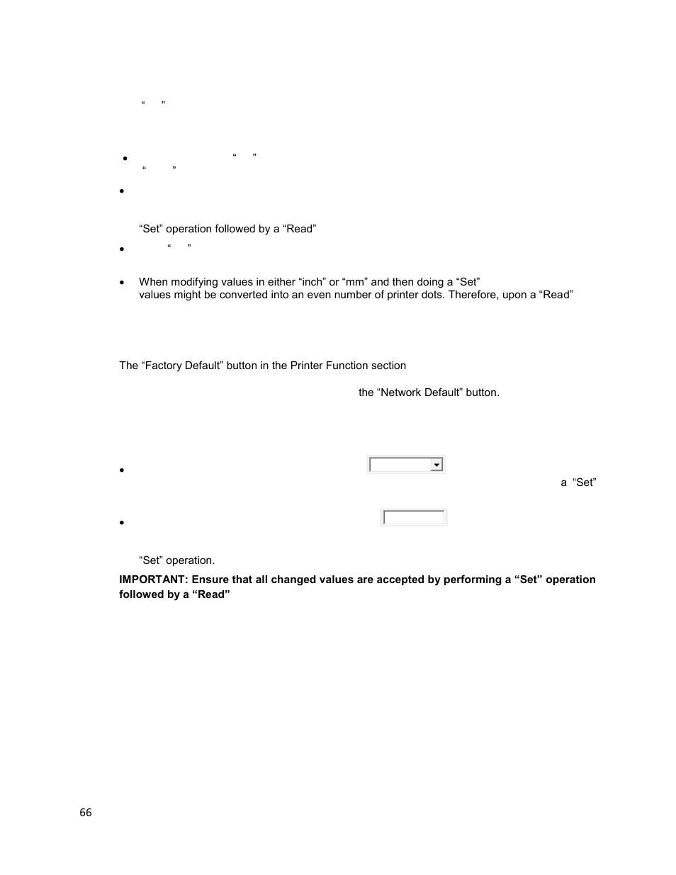 Parameter values | Printronix T2N User Manual | Page 66 / 150