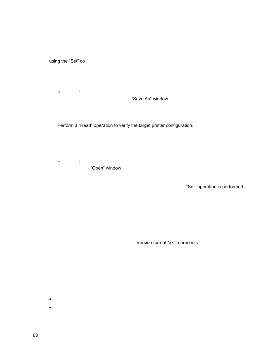 Configurations as files, Compatibility challenges | Printronix T2N User Manual | Page 68 / 150