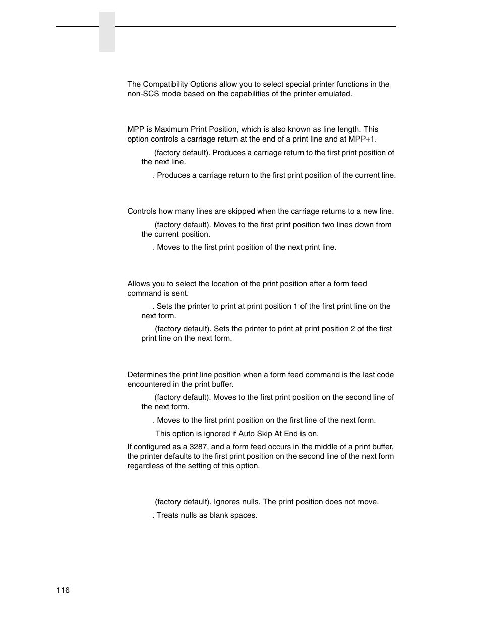 Compatibility op | Printronix P8000 Series Cartridge Ribbon Printer User Manual | Page 116 / 414