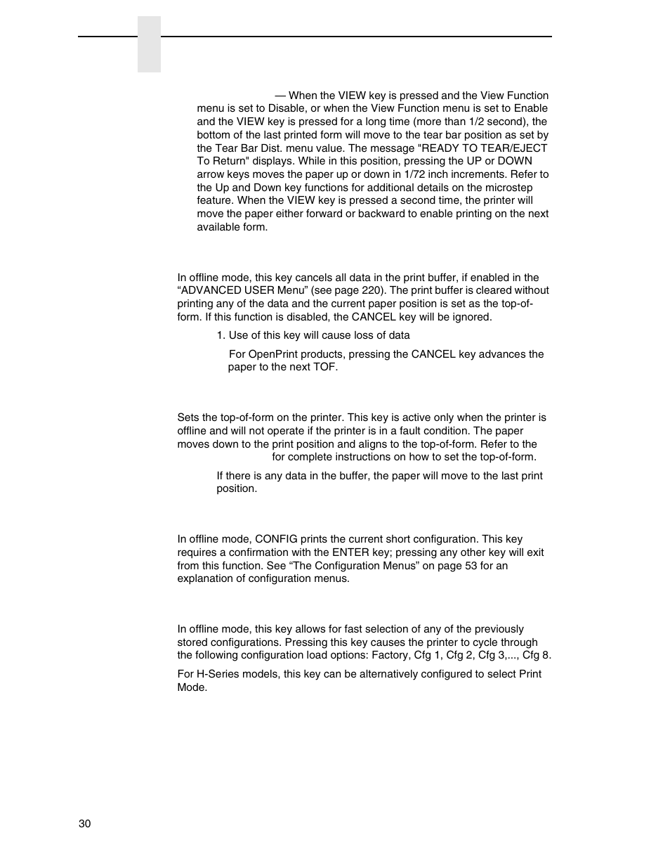 Printronix P8000 Series Cartridge Ribbon Printer User Manual | Page 30 / 414