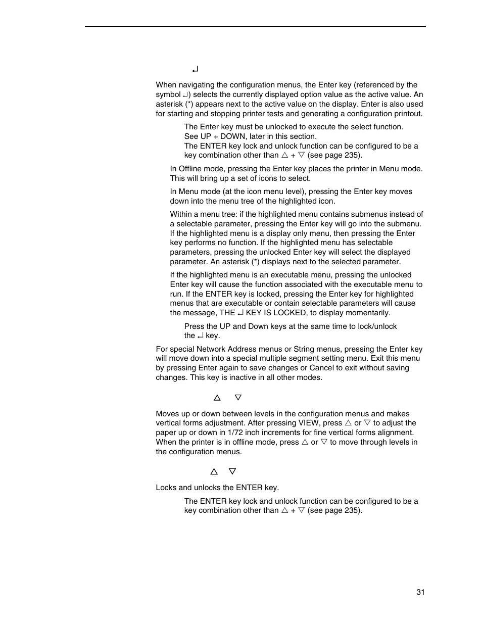 Printronix P8000 Series Cartridge Ribbon Printer User Manual | Page 31 / 414
