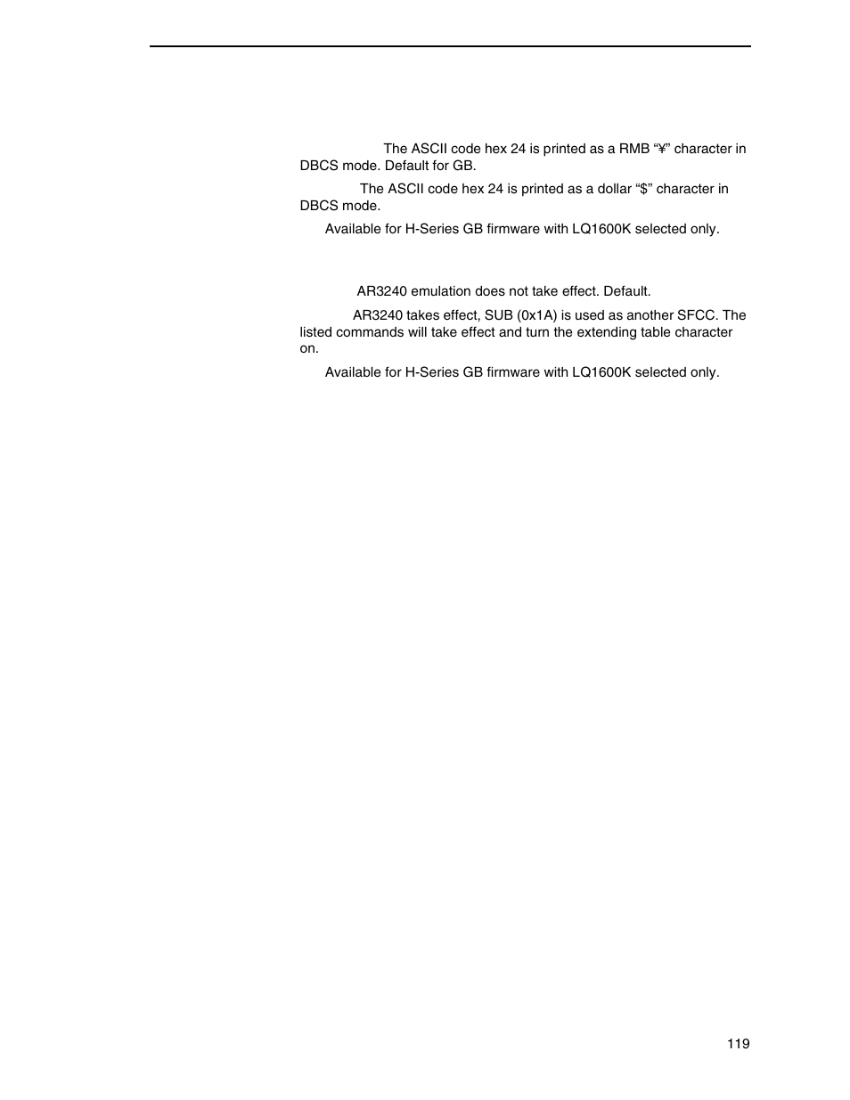 Currency sign, Ar3240 | Printronix N7000 H-Series Cartridge Ribbon Printer User Manual | Page 119 / 292