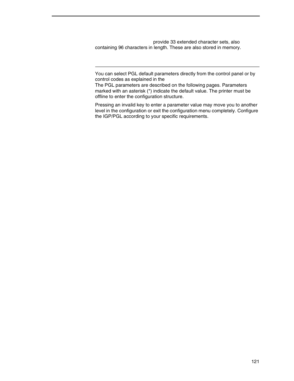 Configuring the emulation with the control panel | Printronix N7000 H-Series Cartridge Ribbon Printer User Manual | Page 121 / 292