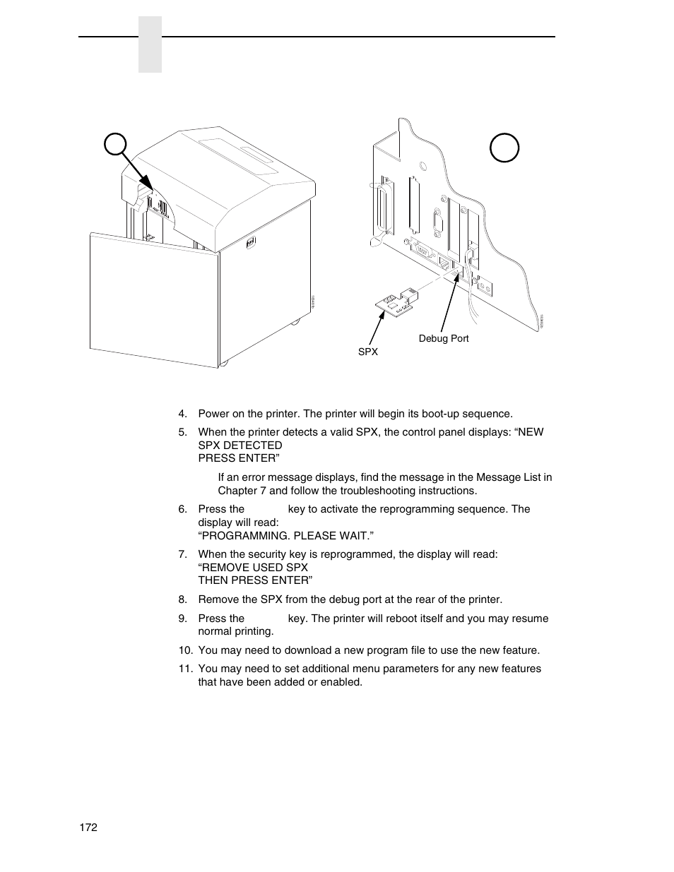 Printronix N7000 H-Series Cartridge Ribbon Printer User Manual | Page 172 / 292
