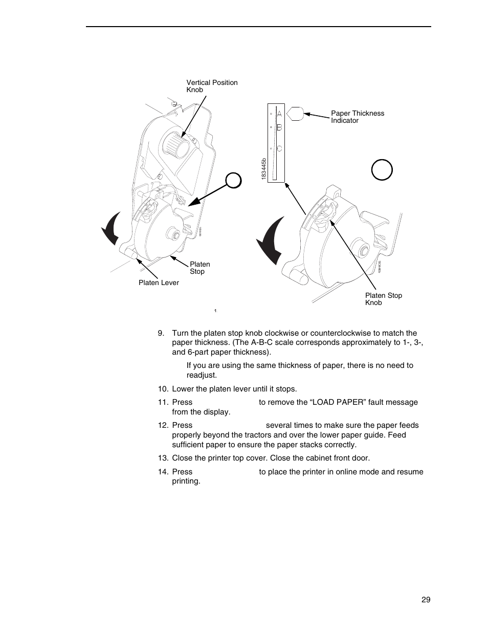 Printronix N7000 H-Series Cartridge Ribbon Printer User Manual | Page 29 / 292