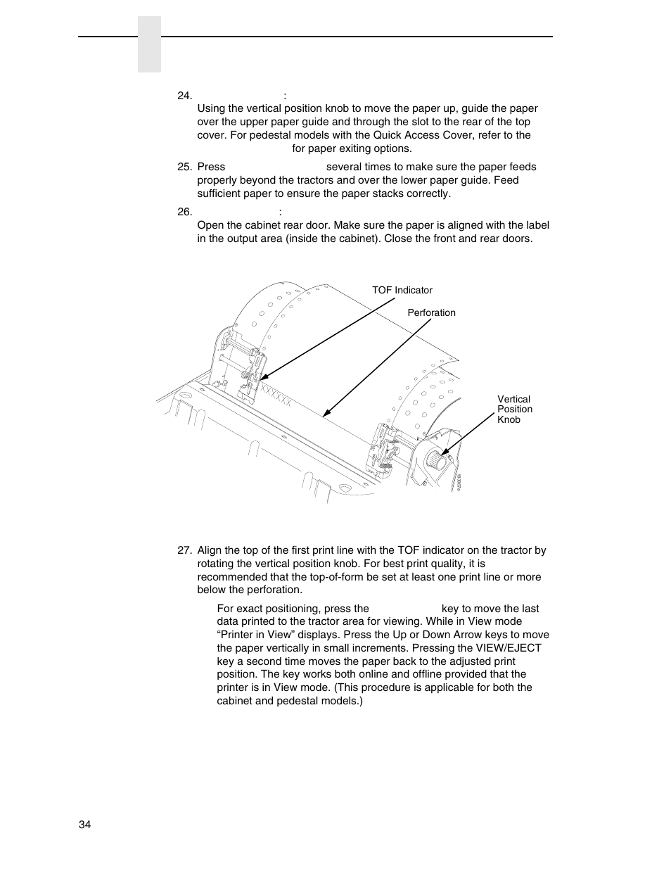 Chapter 3 | Printronix N7000 H-Series Cartridge Ribbon Printer User Manual | Page 34 / 292