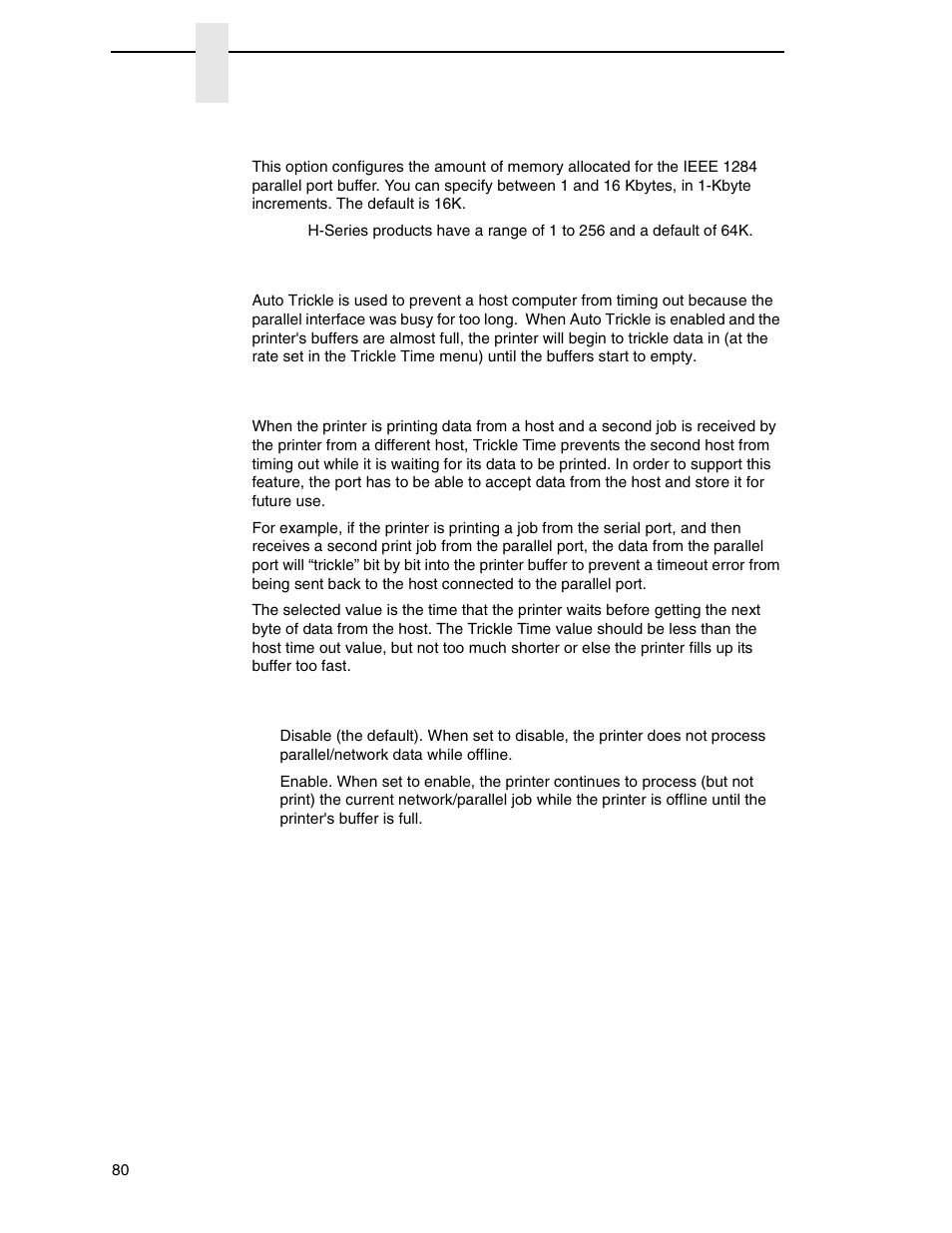 Printronix N7000 H-Series Cartridge Ribbon Printer User Manual | Page 80 / 292