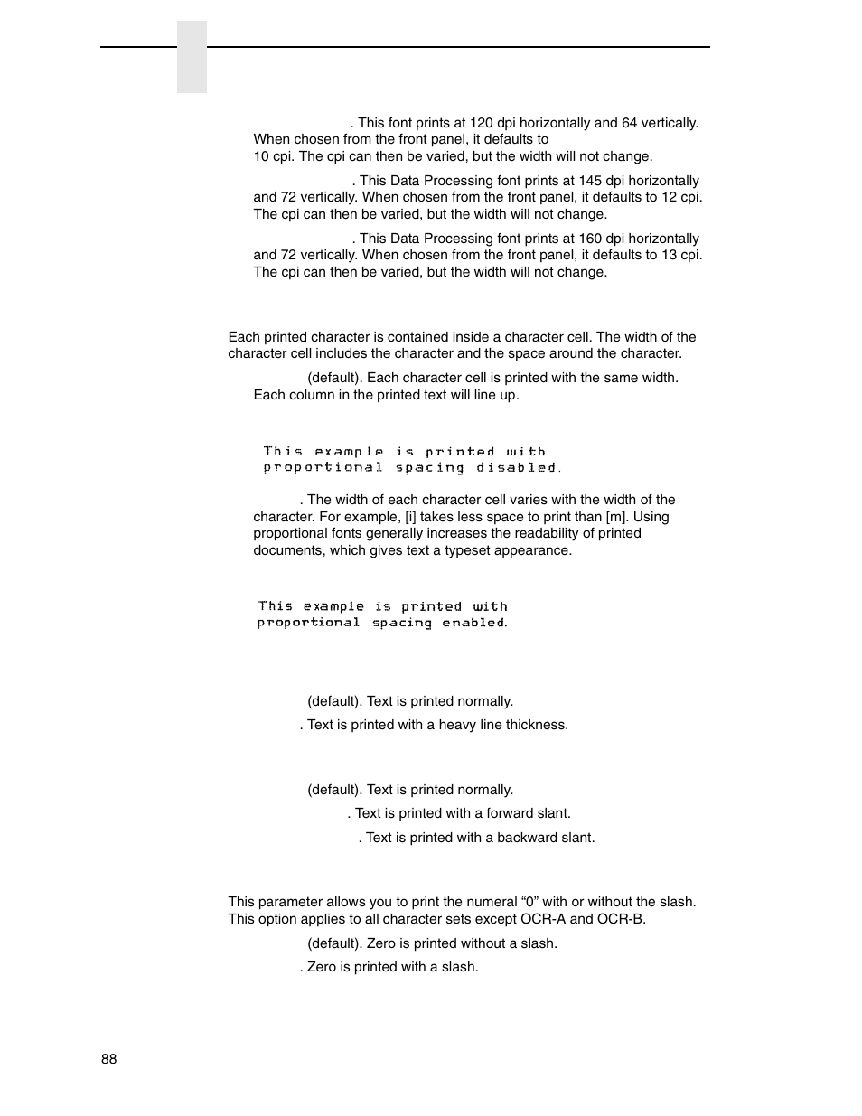 Printronix N7000 H-Series Cartridge Ribbon Printer User Manual | Page 88 / 292