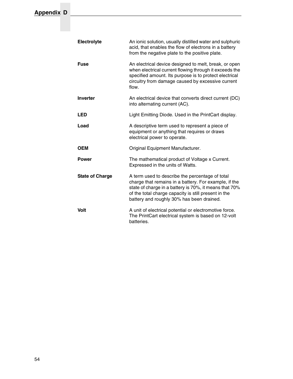 Printronix PrintCart User Manual | Page 54 / 62