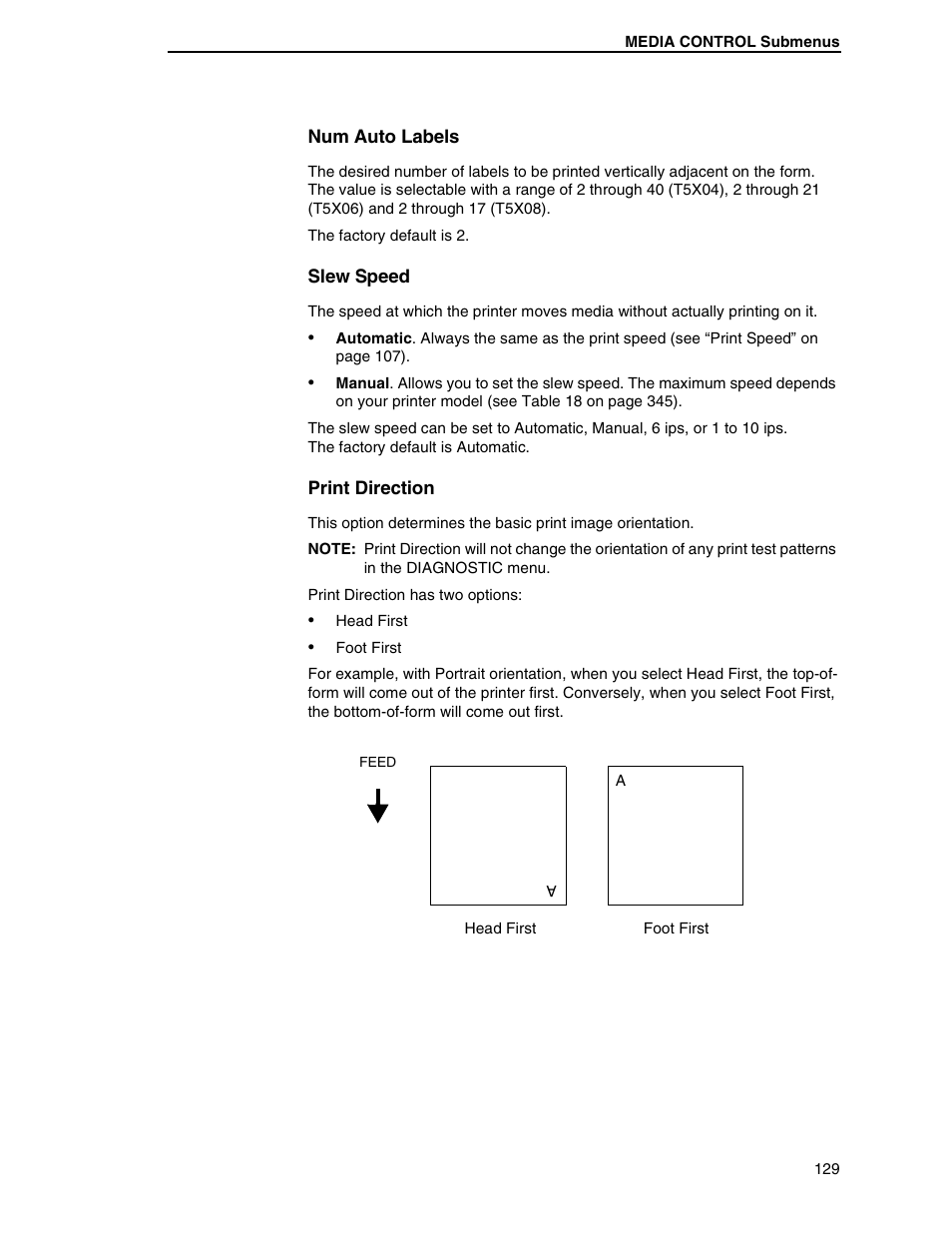 Printronix SL5000r RFID Smart Label and Thermal Printers User Manual | Page 129 / 394