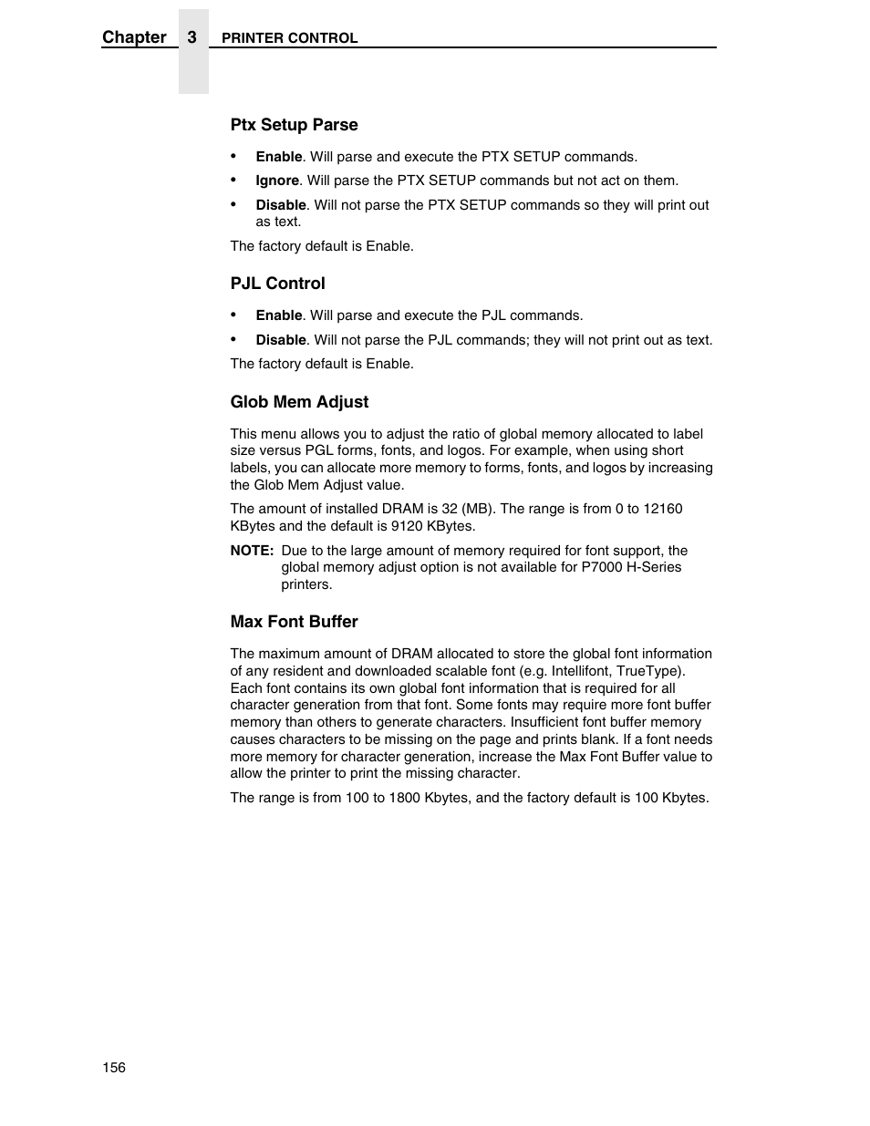 Printronix SL5000r RFID Smart Label and Thermal Printers User Manual | Page 156 / 394