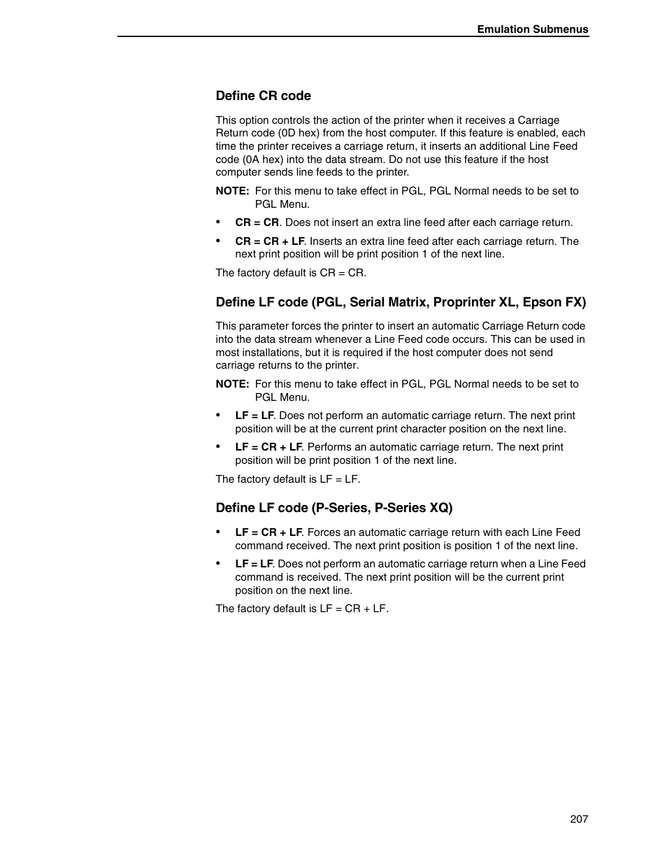 Printronix SL5000r RFID Smart Label and Thermal Printers User Manual | Page 207 / 394