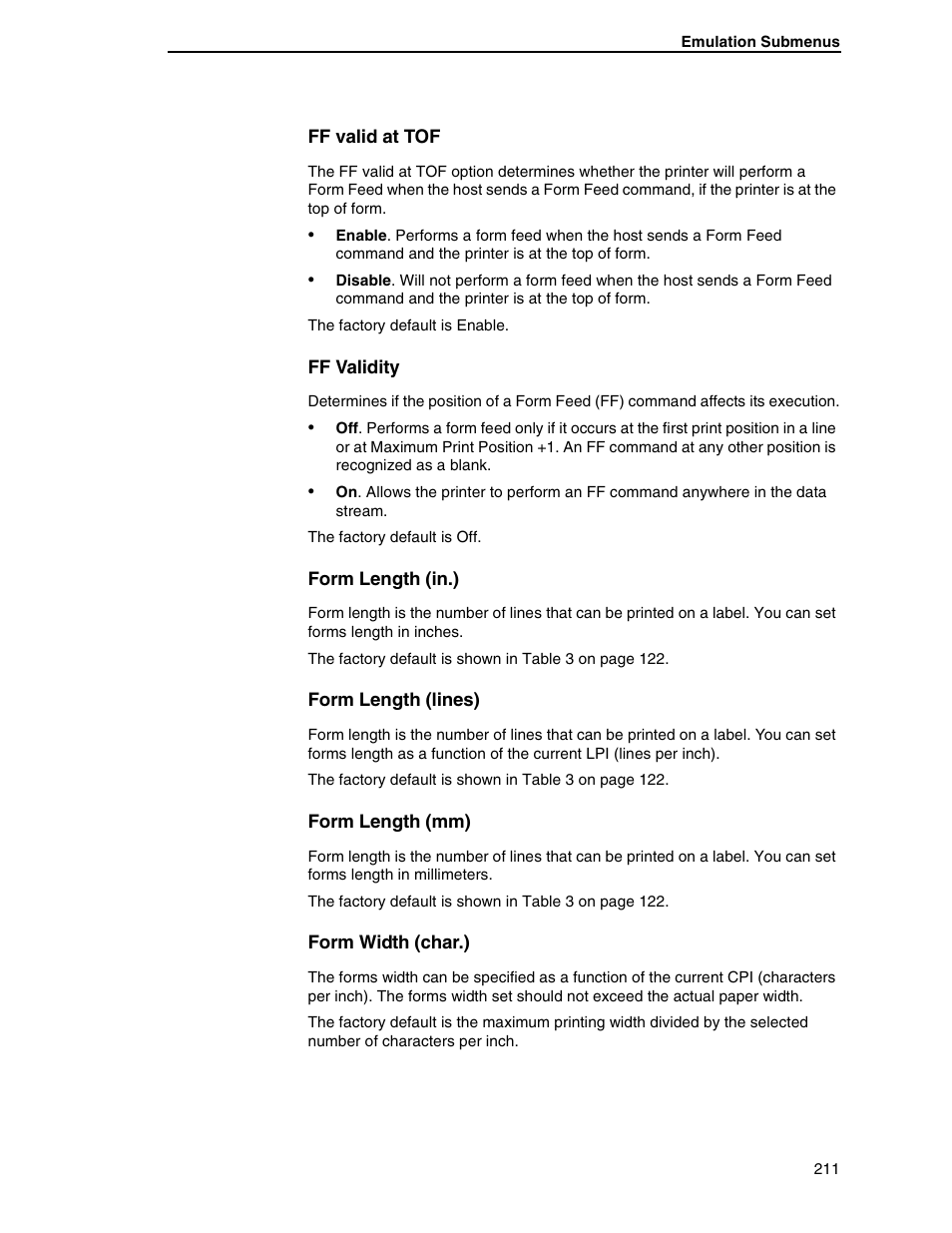 Printronix SL5000r RFID Smart Label and Thermal Printers User Manual | Page 211 / 394