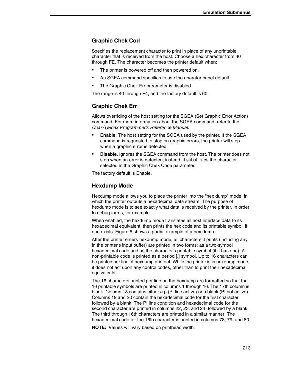 Printronix SL5000r RFID Smart Label and Thermal Printers User Manual | Page 213 / 394