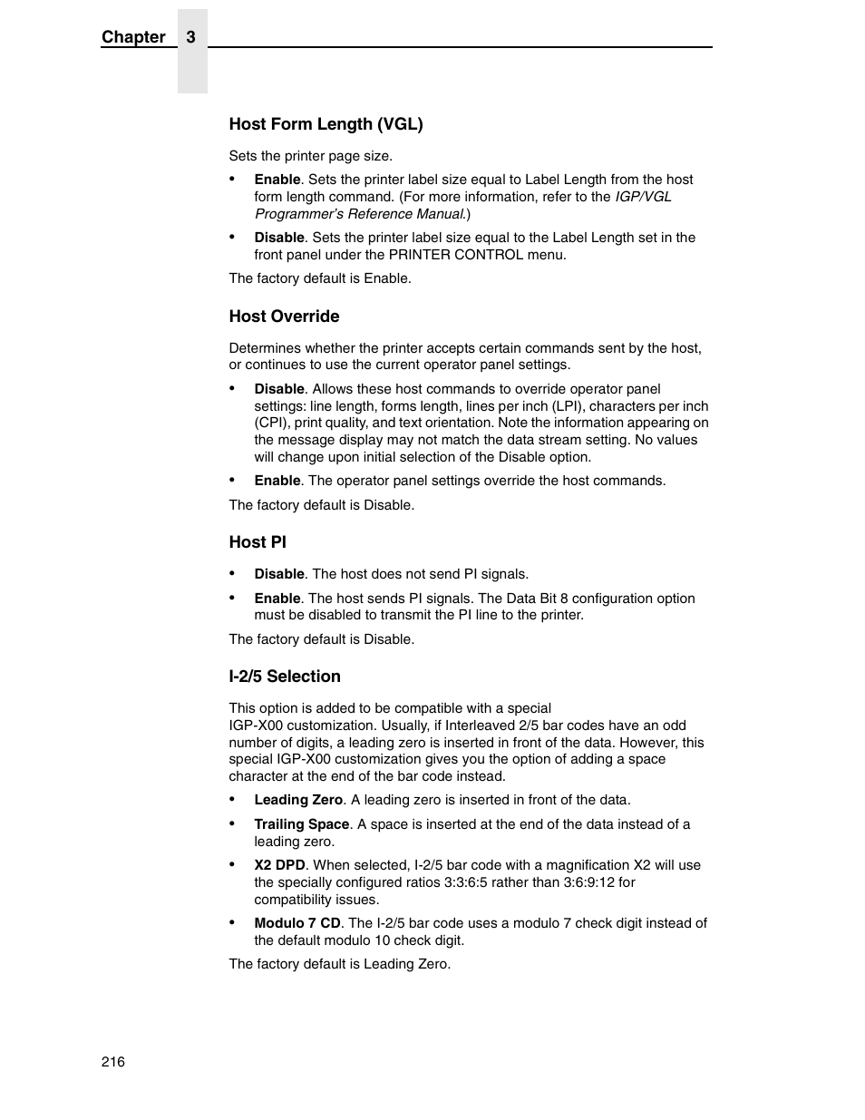 Printronix SL5000r RFID Smart Label and Thermal Printers User Manual | Page 216 / 394