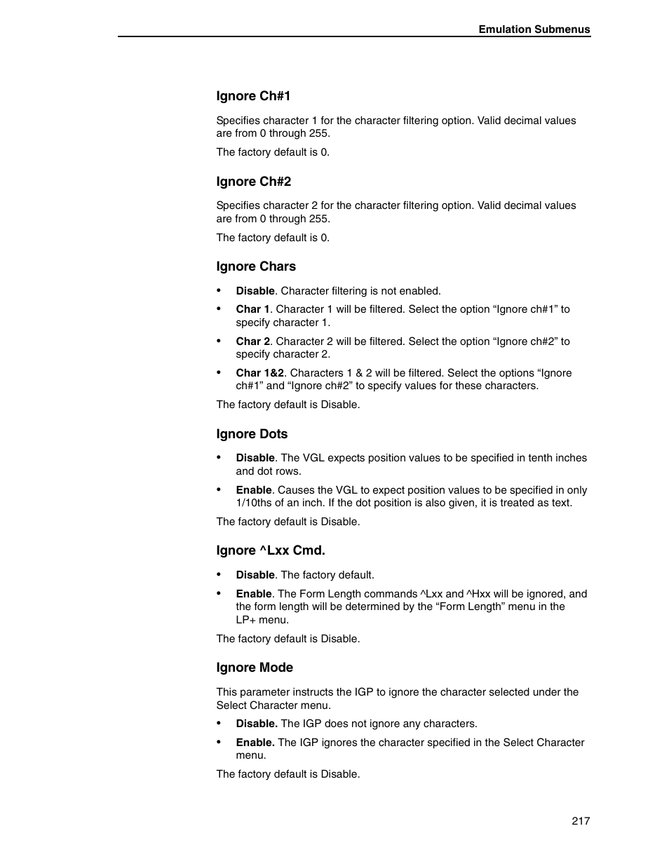 Printronix SL5000r RFID Smart Label and Thermal Printers User Manual | Page 217 / 394