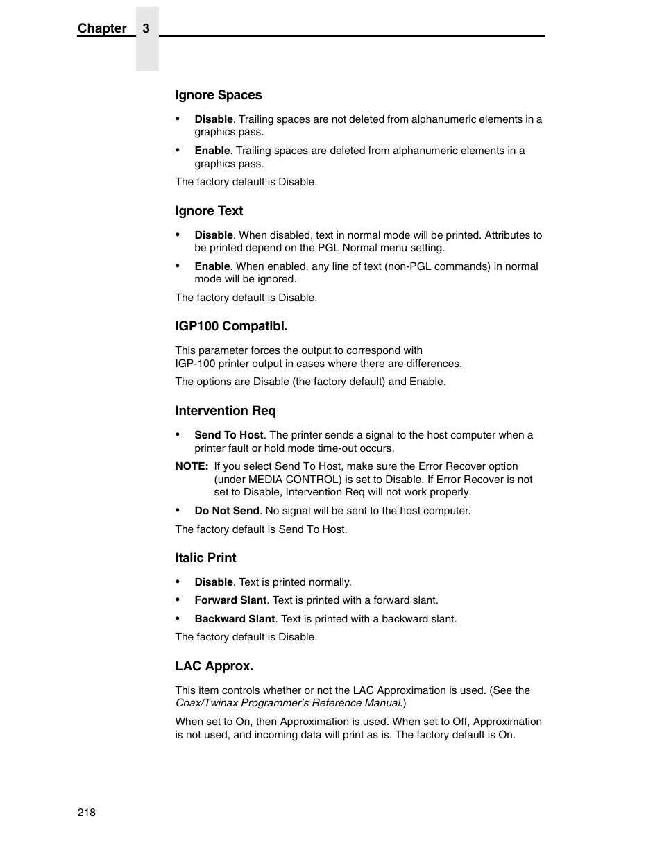 Printronix SL5000r RFID Smart Label and Thermal Printers User Manual | Page 218 / 394