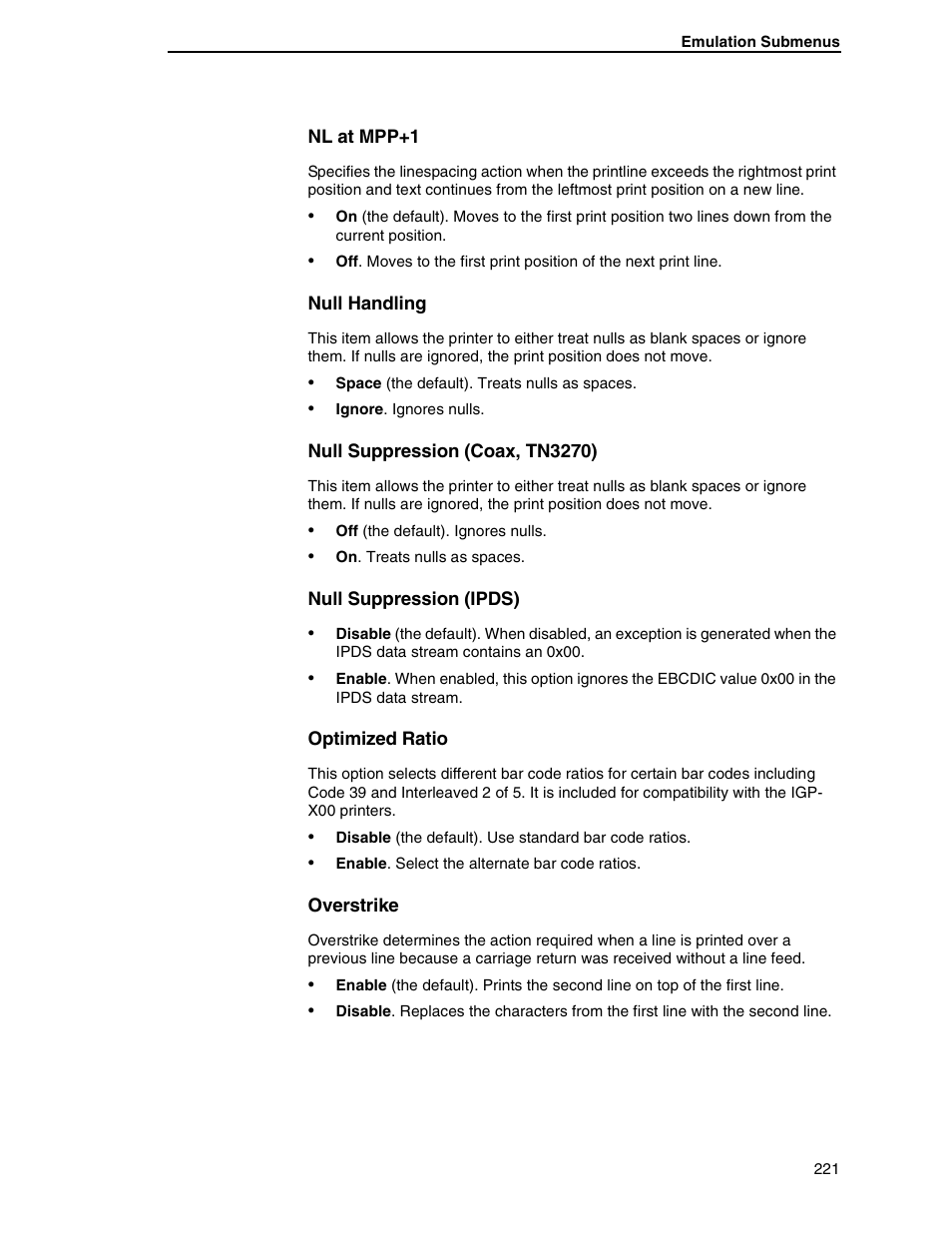 Printronix SL5000r RFID Smart Label and Thermal Printers User Manual | Page 221 / 394