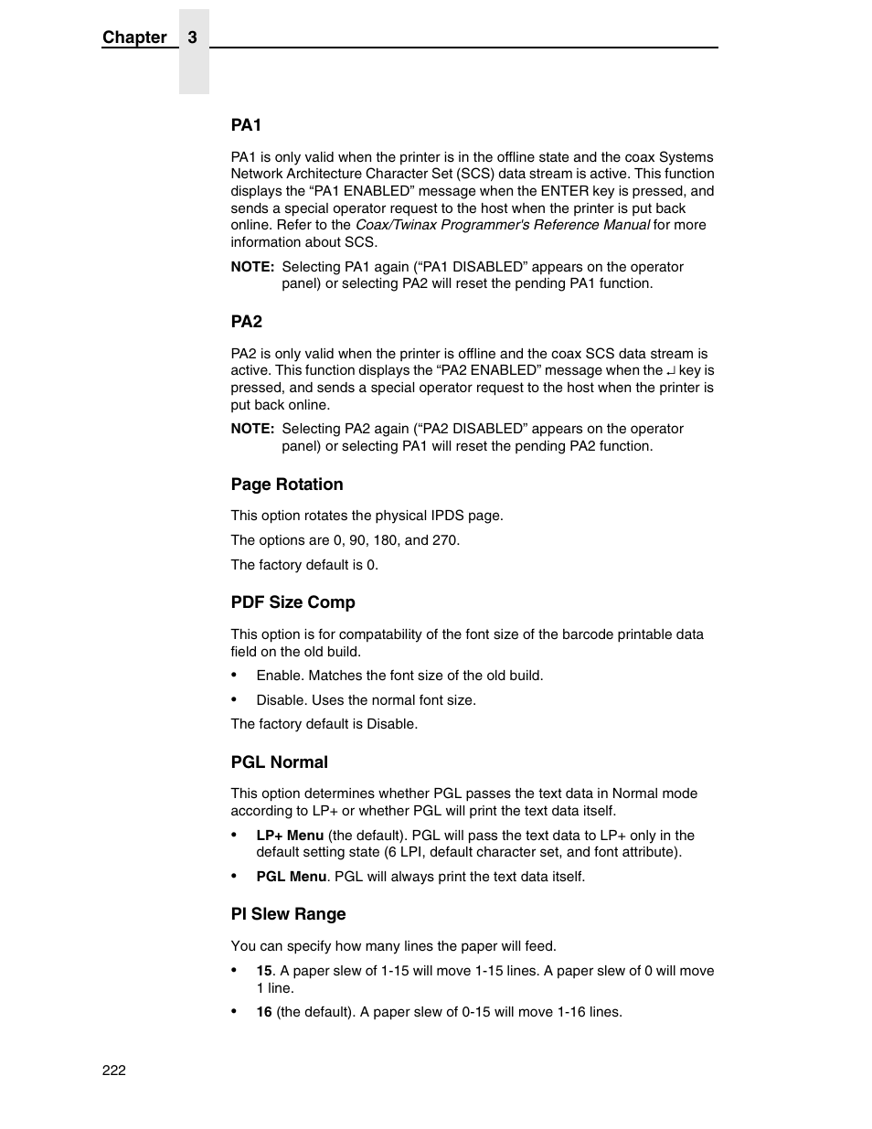 Printronix SL5000r RFID Smart Label and Thermal Printers User Manual | Page 222 / 394