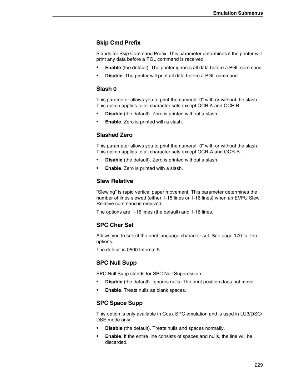 Printronix SL5000r RFID Smart Label and Thermal Printers User Manual | Page 229 / 394