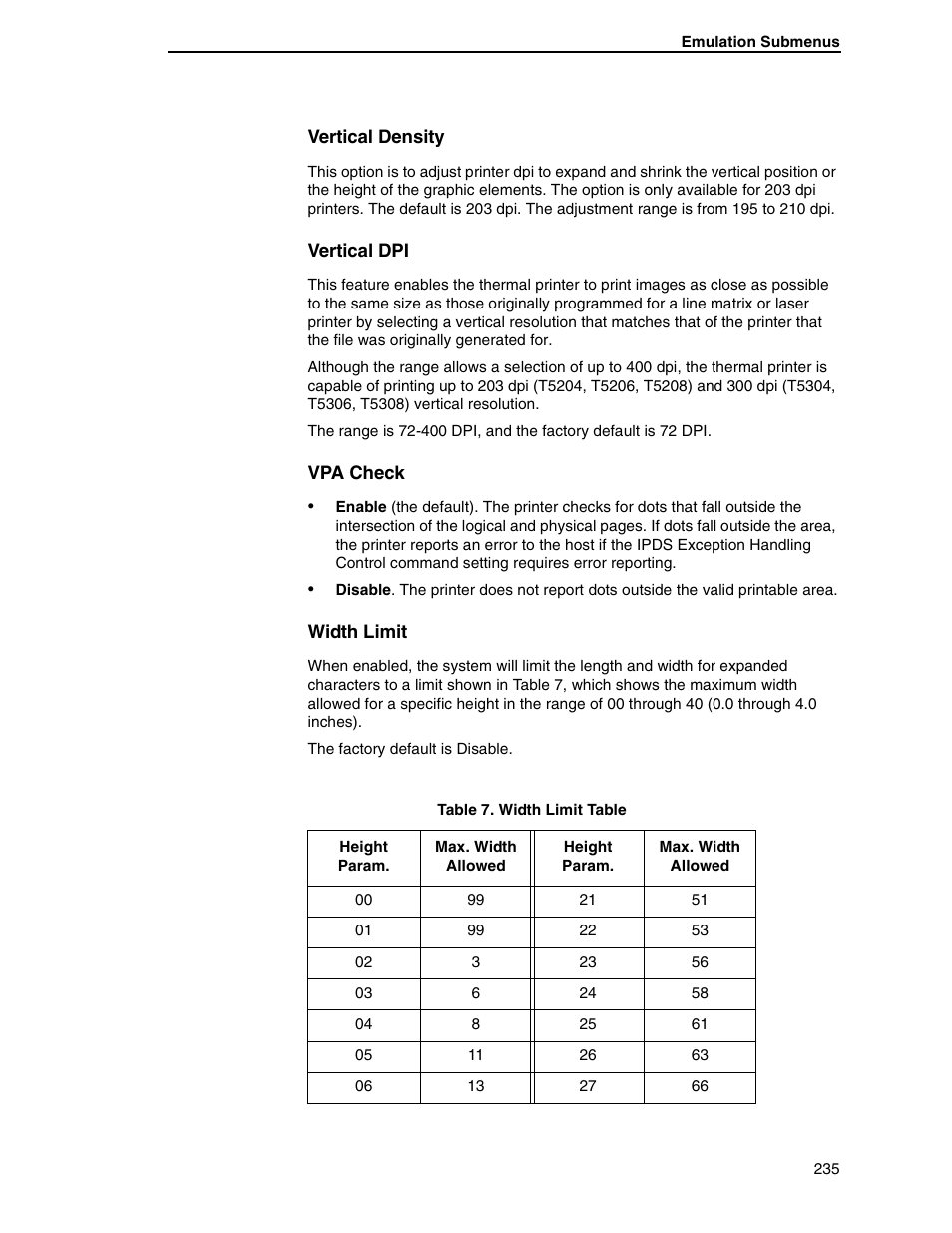 Printronix SL5000r RFID Smart Label and Thermal Printers User Manual | Page 235 / 394