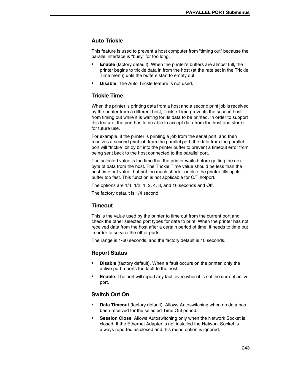 Printronix SL5000r RFID Smart Label and Thermal Printers User Manual | Page 243 / 394