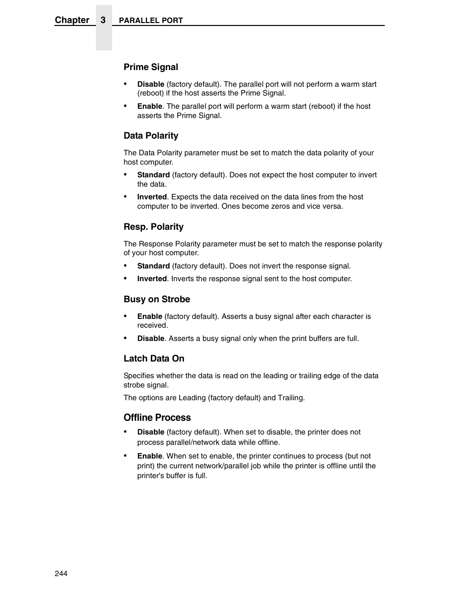 Printronix SL5000r RFID Smart Label and Thermal Printers User Manual | Page 244 / 394