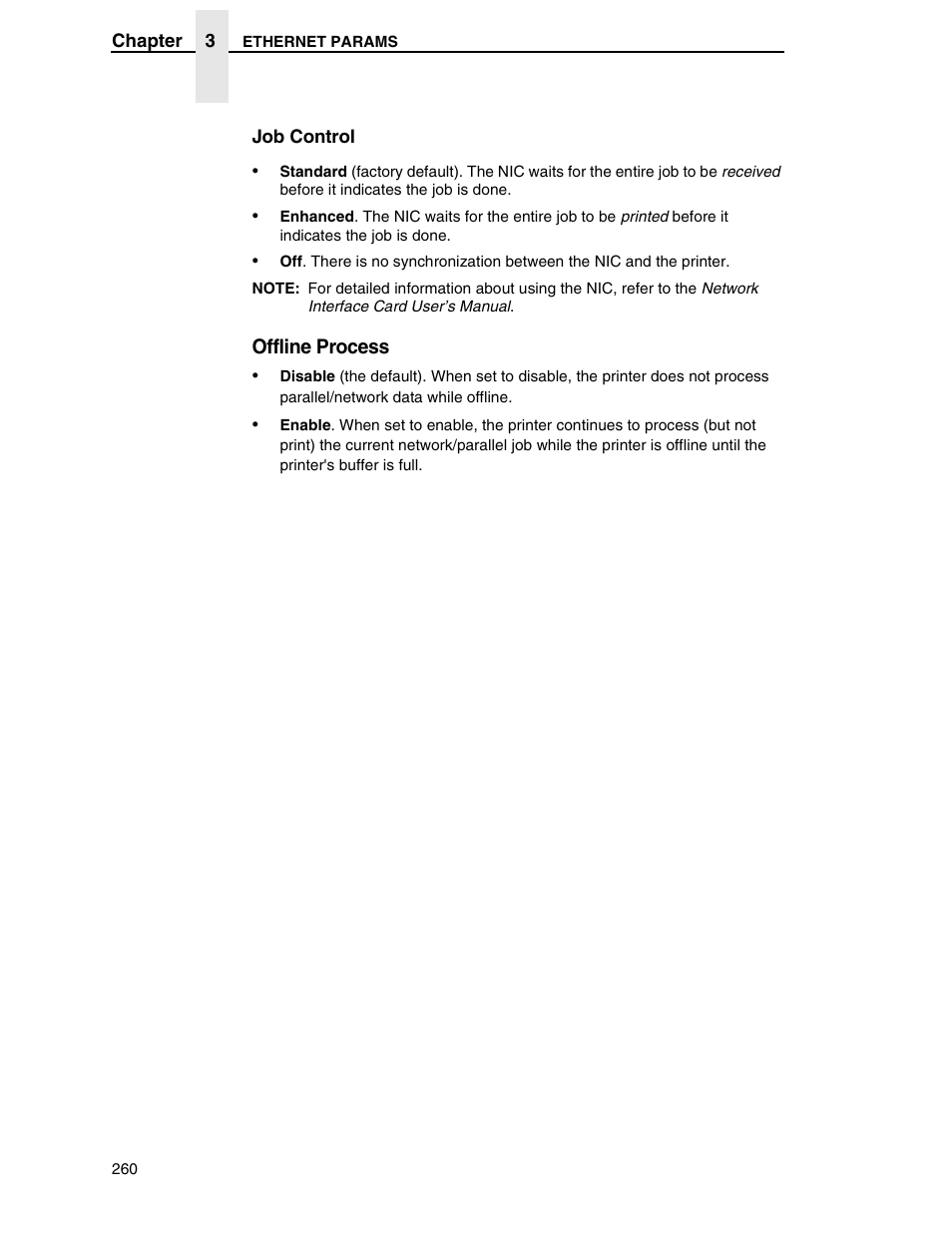 Offline process | Printronix SL5000r RFID Smart Label and Thermal Printers User Manual | Page 260 / 394