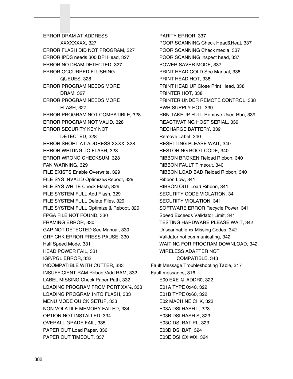 Printronix SL5000r RFID Smart Label and Thermal Printers User Manual | Page 382 / 394