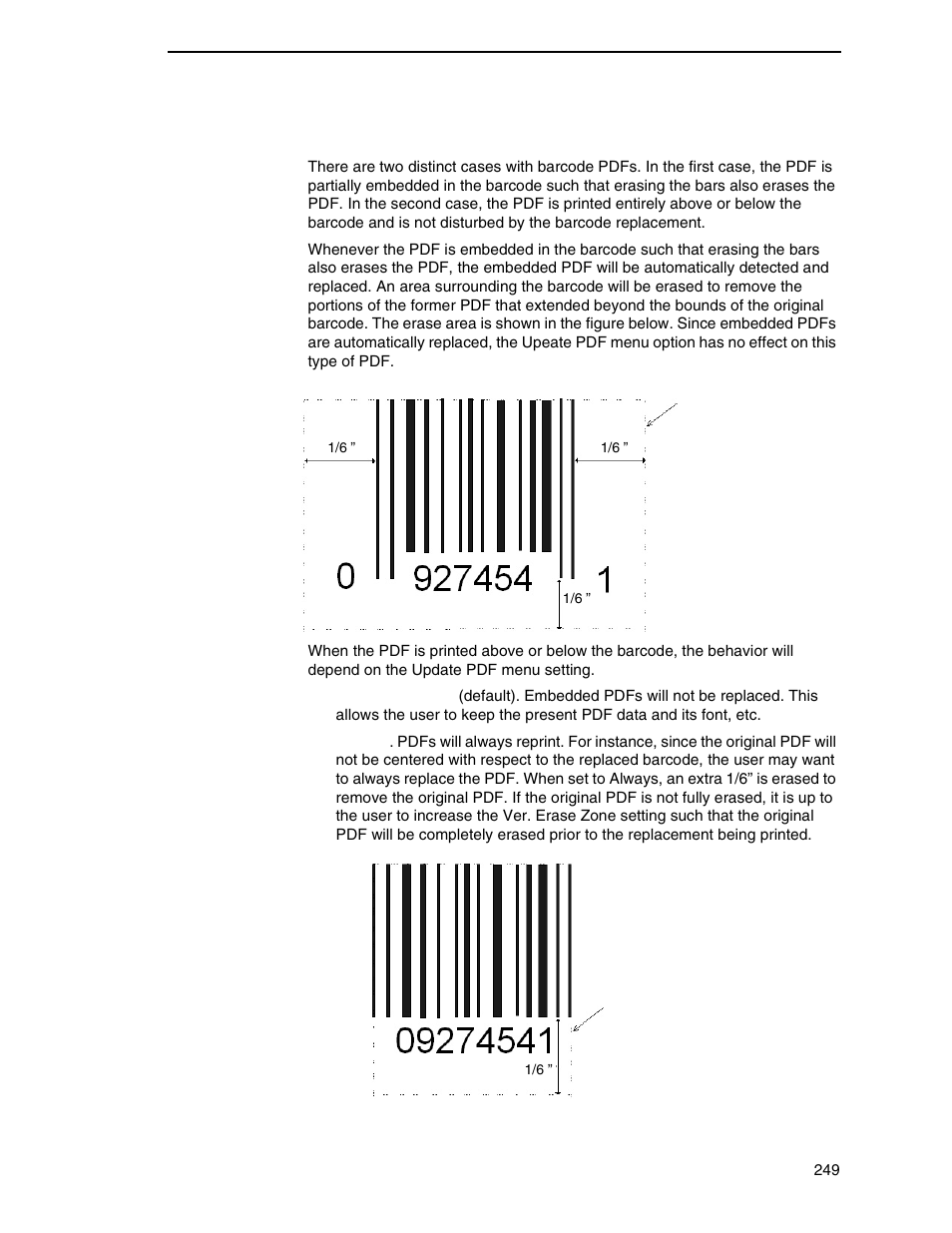 Update pdf | Printronix P7000 Cartridge Ribbon Printer User Manual | Page 249 / 378