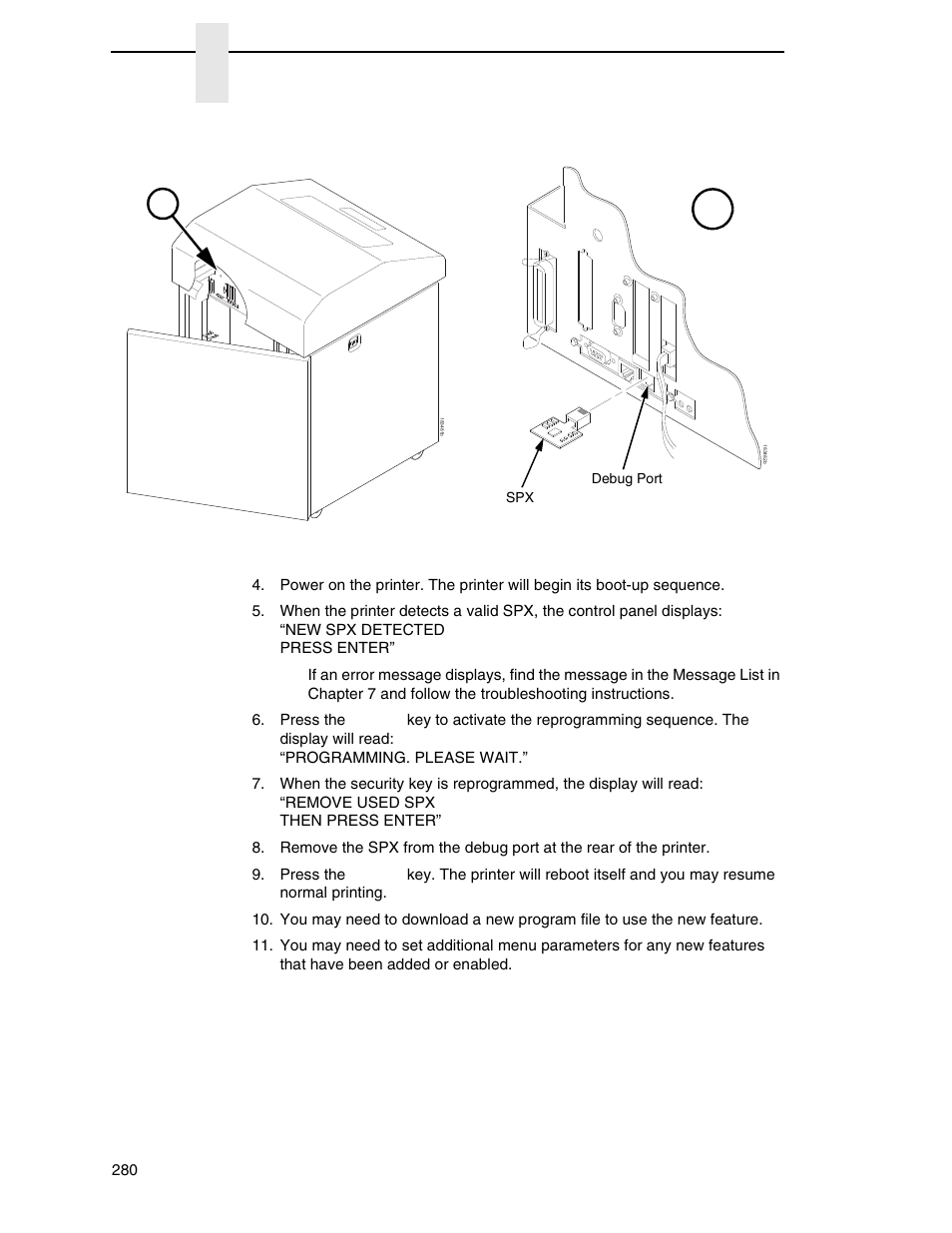 Printronix P7000 Cartridge Ribbon Printer User Manual | Page 280 / 378