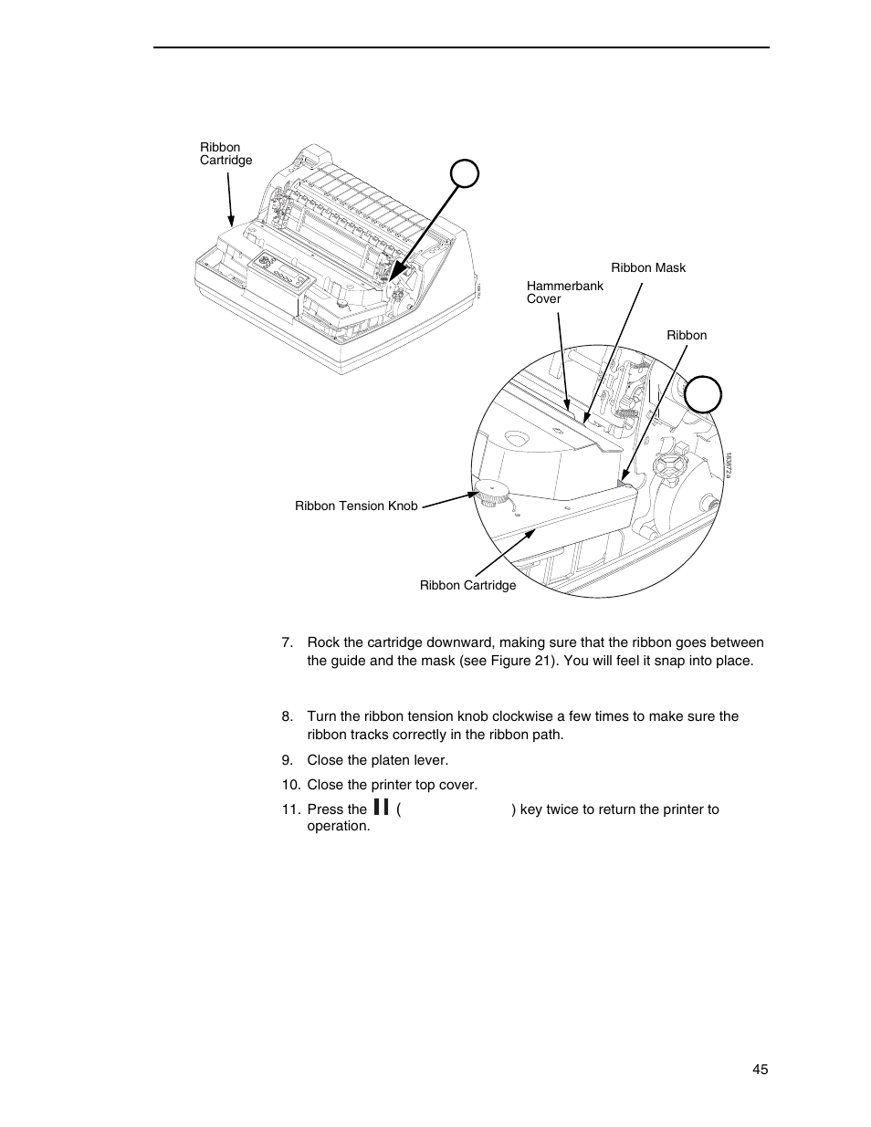 Caution | Printronix P7000 Cartridge Ribbon Printer User Manual | Page 45 / 378