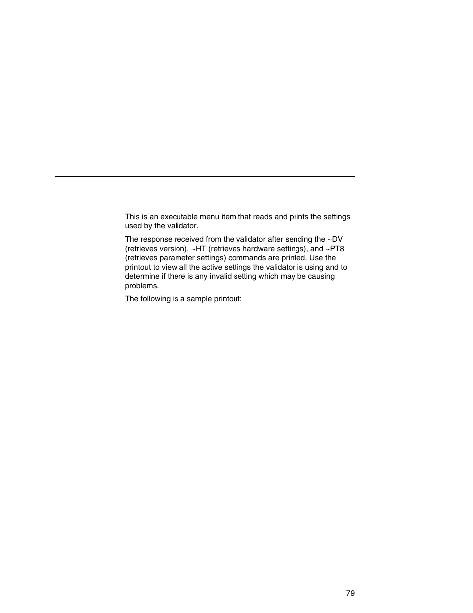 Print settings, Advanced validator options 79 | Printronix Online Data Validator User Manual | Page 79 / 116