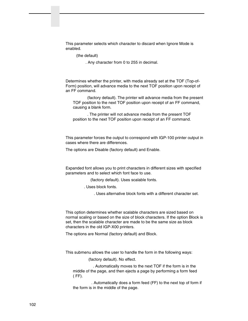 Printronix SL4M User Manual | Page 102 / 308