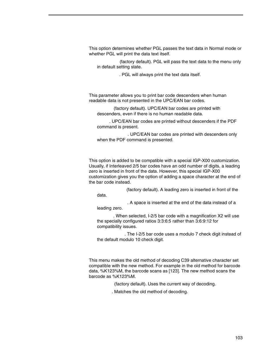 Printronix SL4M User Manual | Page 103 / 308