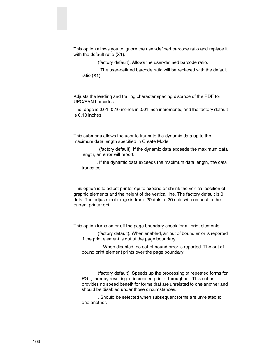 Printronix SL4M User Manual | Page 104 / 308